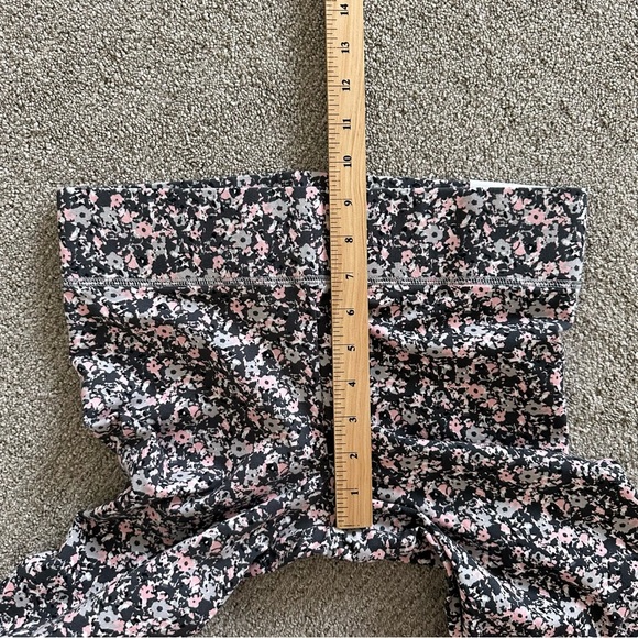 Aerie Leggings Chill Play Move Floral Pull On Stretch Waist Leggings Medium - Picture 7 of 10